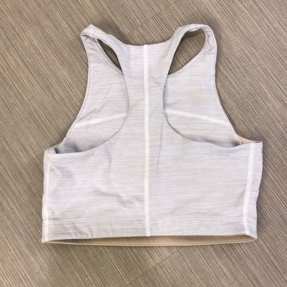 Outdoor Voices grey sports bra XS